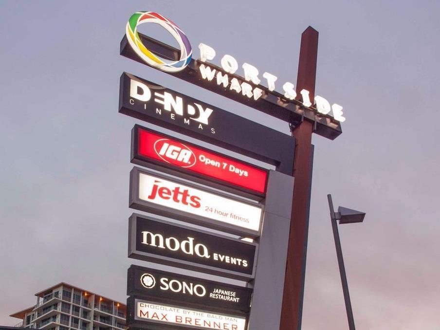 Link Portside Wharf Apartment Hotel Brisbane Esterno foto