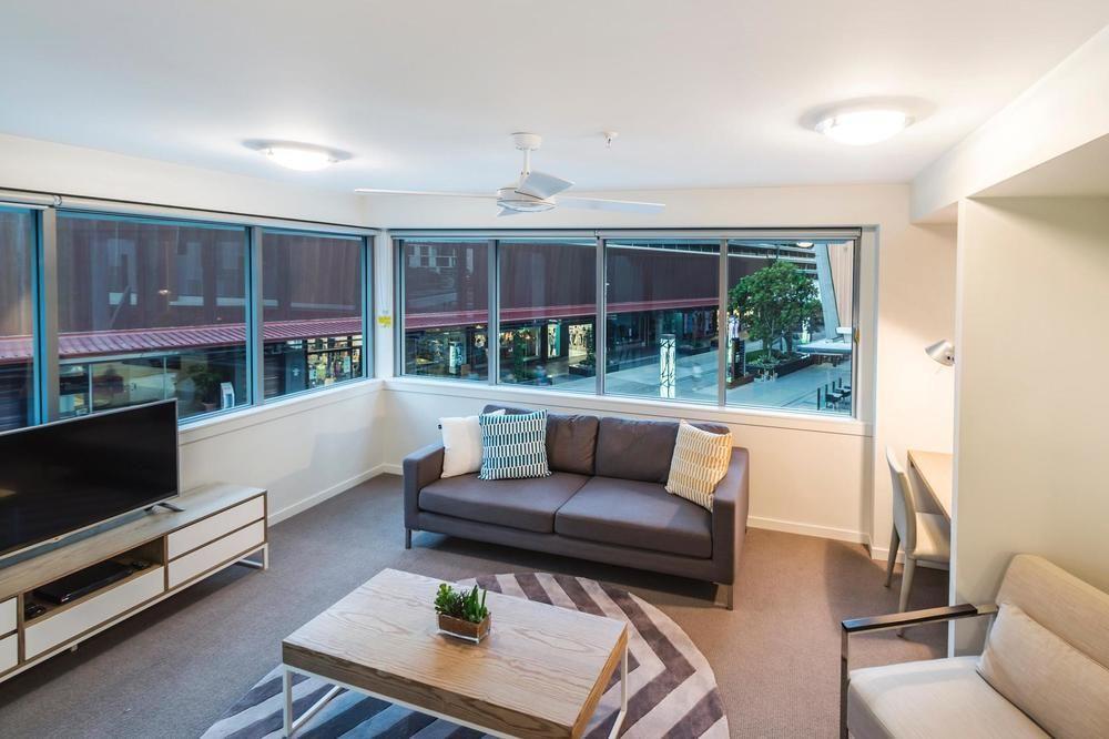 Link Portside Wharf Apartment Hotel Brisbane Esterno foto